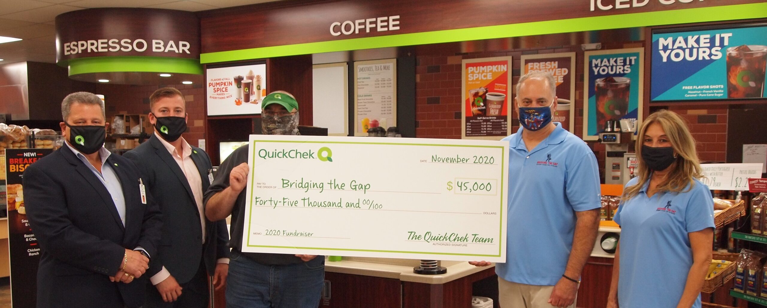 quickchek makes donation for vets