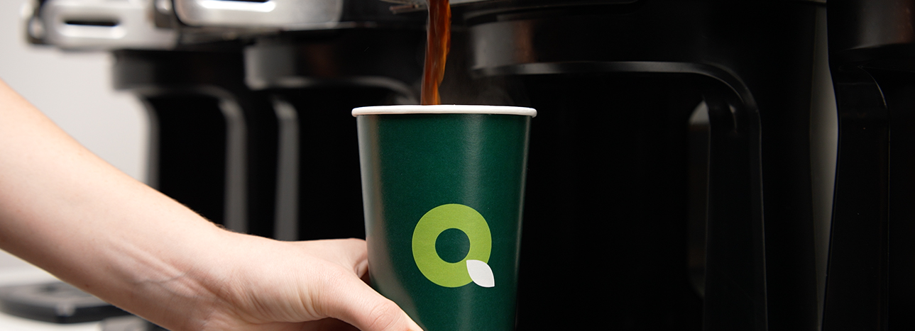 QuickChek Convenience Store Coffee Pouring